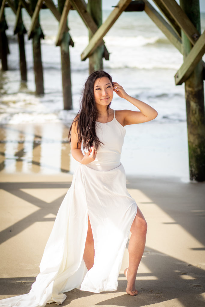 Oak Island Portrait Beach Photos