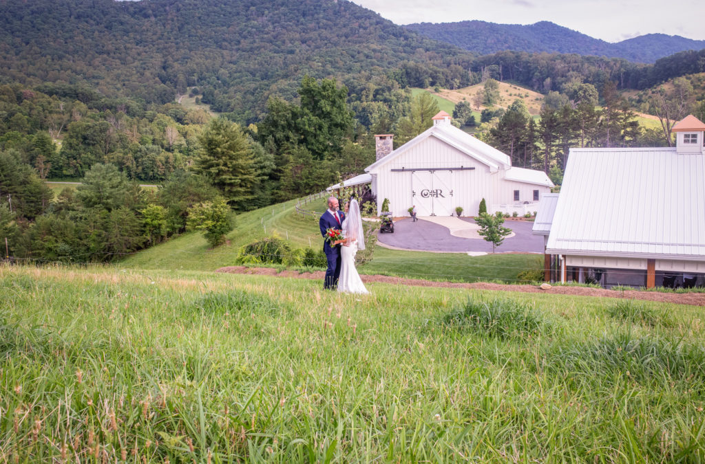 Chestnut Ridge mountain wedding in Asheville canton North Carolina